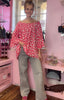 Bardot Leopard Print Top
