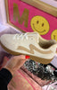 Two Tone Beige Trainers