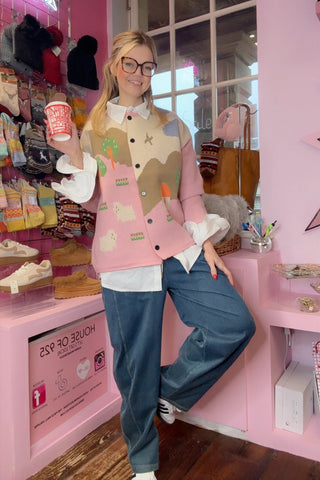 Bloom Cardigan > Sheep