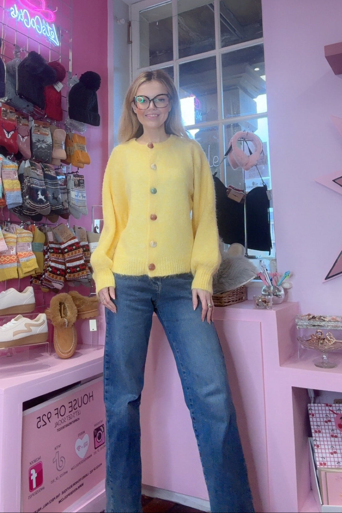 Mellow Yellow Cardigan