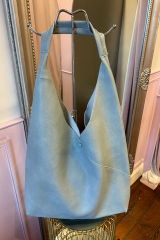 Slouchy Shoulder Bag > Sky Blue