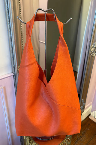 Slouchy Shoulder Bag > Orange