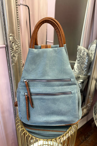 Triangular Backpack > Sky Blue