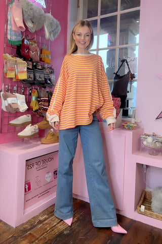 Stripe It Sweatshirt