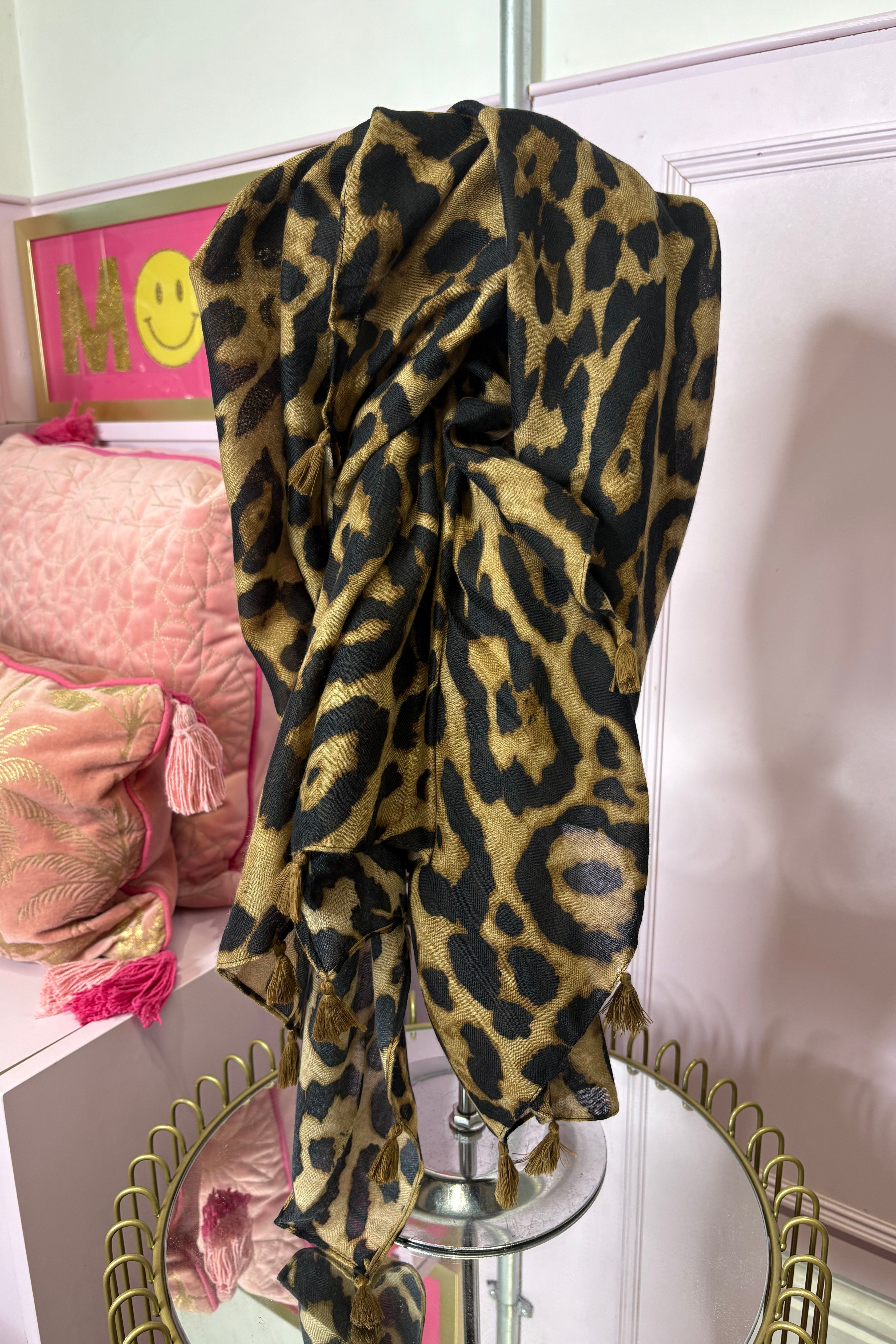 The Classic Leopard Print Scarf