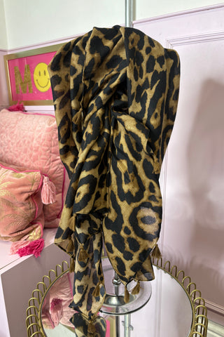The Classic Leopard Print Scarf