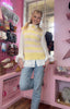 Striped Tank Top / Mellow Yellow