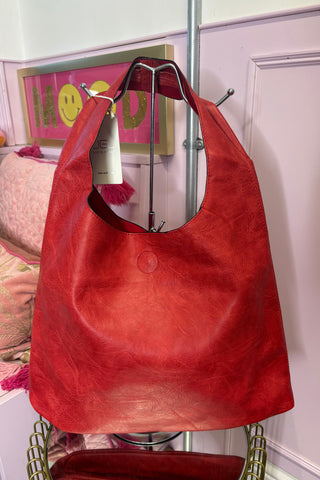 Rosey Red Shoulder Bag