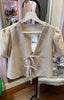 Front Tie Blouse