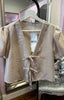 Front Tie Blouse