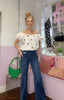 Strawberry Print Bardot Top