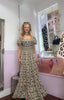 Botanical Bloom Maxi Dress / Beige