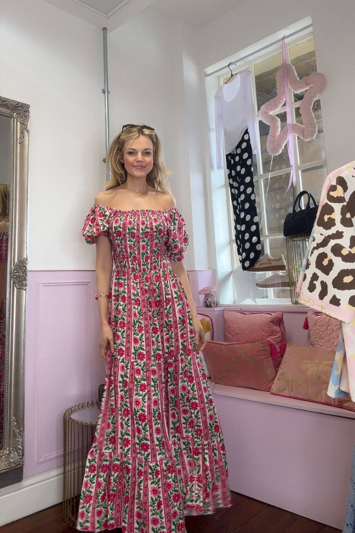 Botanical Bloom Maxi Dress