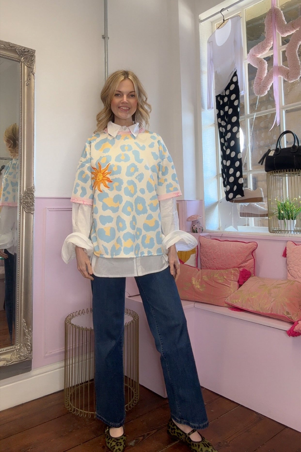 Leopard & Sunshine Tee