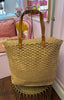 Hessian Shoulder Bag / Dark Beige