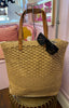 Hessian Shoulder Bag / Dark Beige