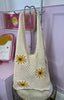 Sunflower Crochet Shoulder Bag