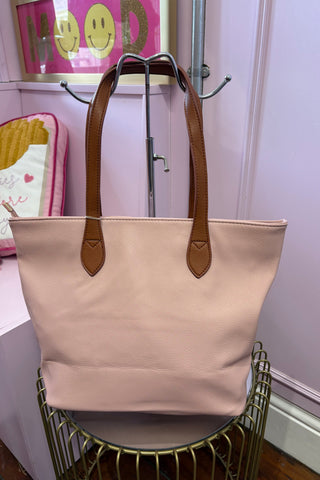 Classic Shoulder Bag / Dusky Pink