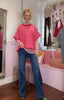 Striped Tee / Pink