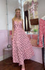 Polka Dot Star Fish Maxi / Pink