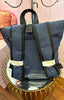 Fold Over Backpack / Navy