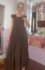Sahara Maxi Dress / Chocolate