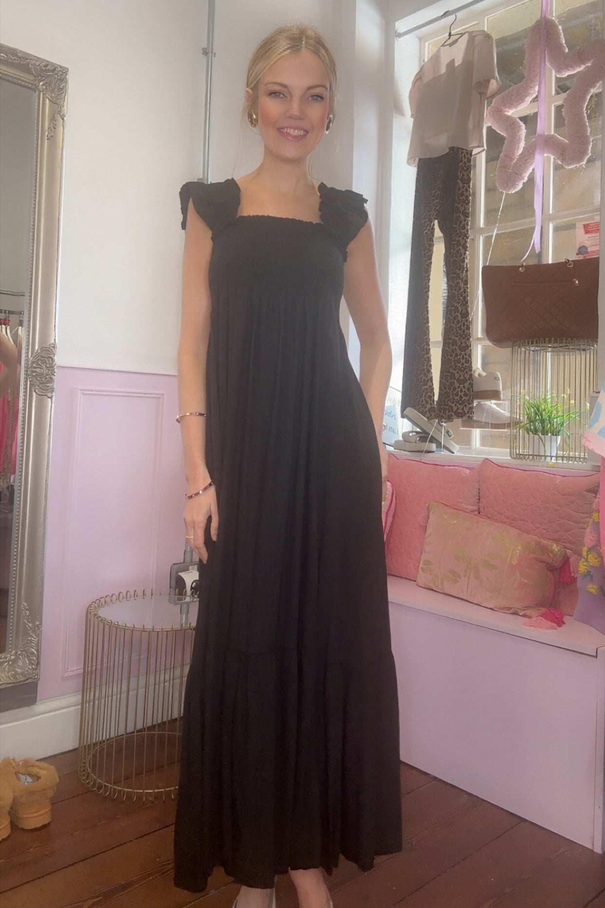 Sahara Maxi Dress / Black