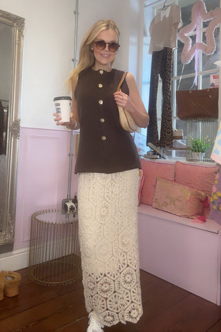 Crochet Maxi Skirt