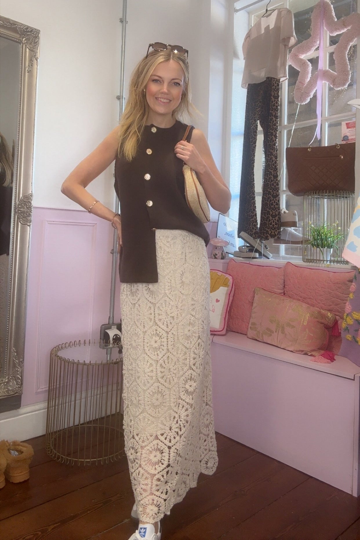Crochet Maxi Skirt