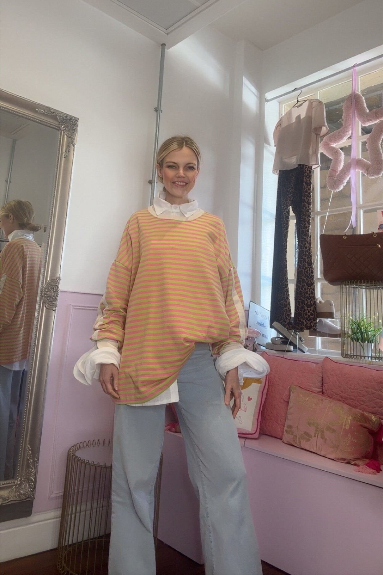 Striped Sweatshirt