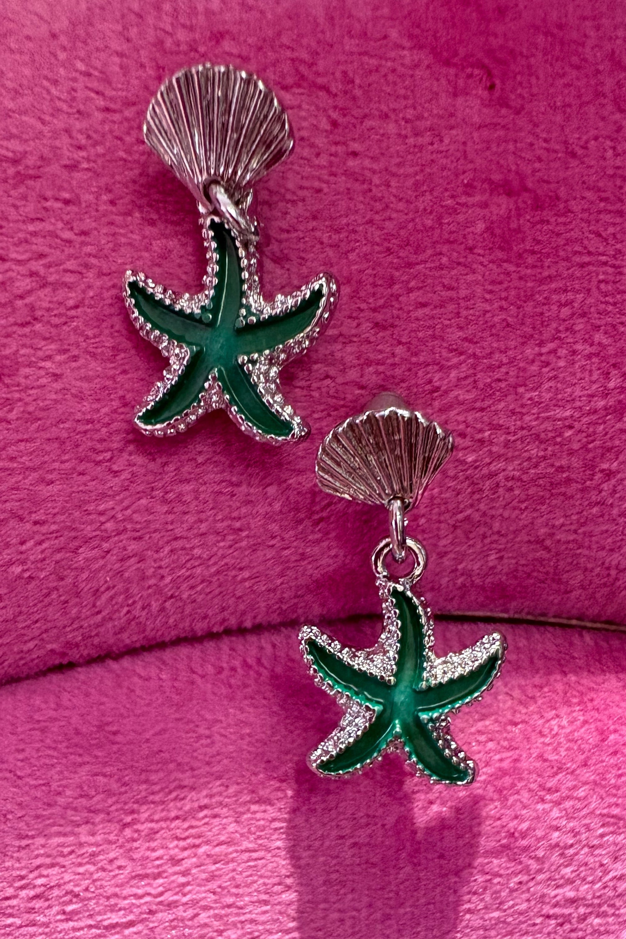 Star Fish Drop Earrings