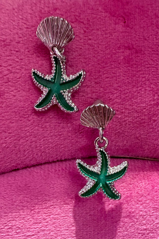 Star Fish Drop Earrings