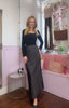 Polka Dot Maxi Skirt