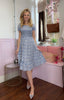 Ditzy Smock Dress / Blue