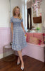 Ditzy Smock Dress / Blue