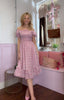 Ditzy Smock Dress / Pink