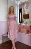 Ditzy Smock Dress / Pink