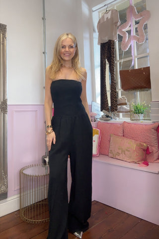 Bandeau Jumpsuits / Black
