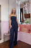 Bandeau Jumpsuit / Navy