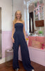 Bandeau Jumpsuit / Navy
