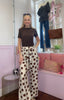 Polka Dot Trousers Beige