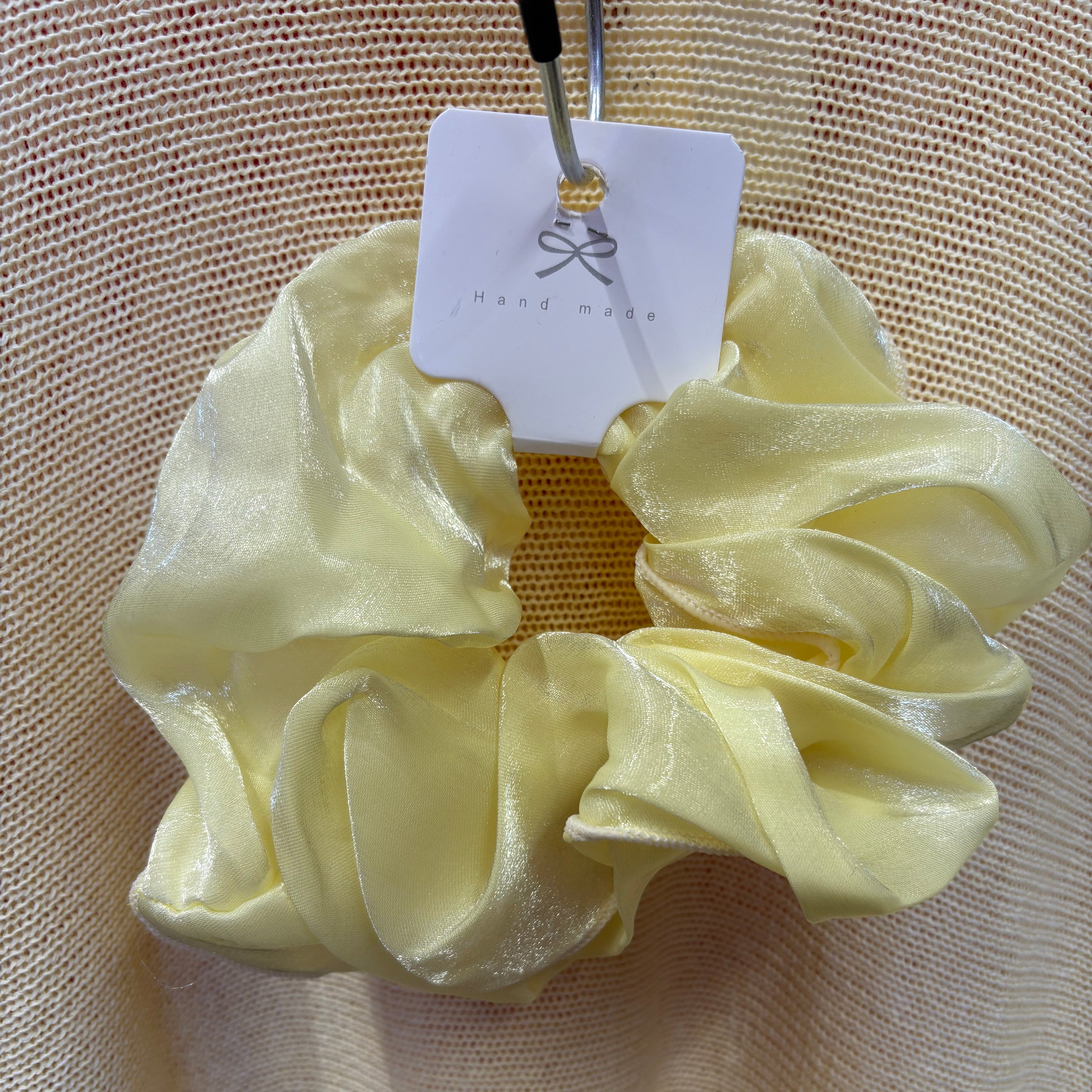 Mellow Yellow Scrunchie