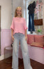 Lightweight Italian Knit / Baby Pink