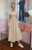 Maxi Ruffle Sleeved Dress