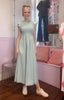 Maxi Ruffled Sleeve Dress