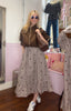 Gingham Midi Dress