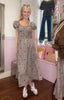 Gingham Midi Dress