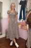 Gingham Midi Dress