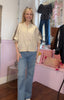 Two Stripe  Lightweight Jacket / Beige