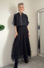 Layered Tiered Mesh Skirt